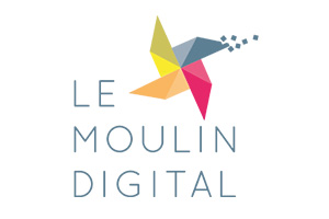 Logo moulin digital